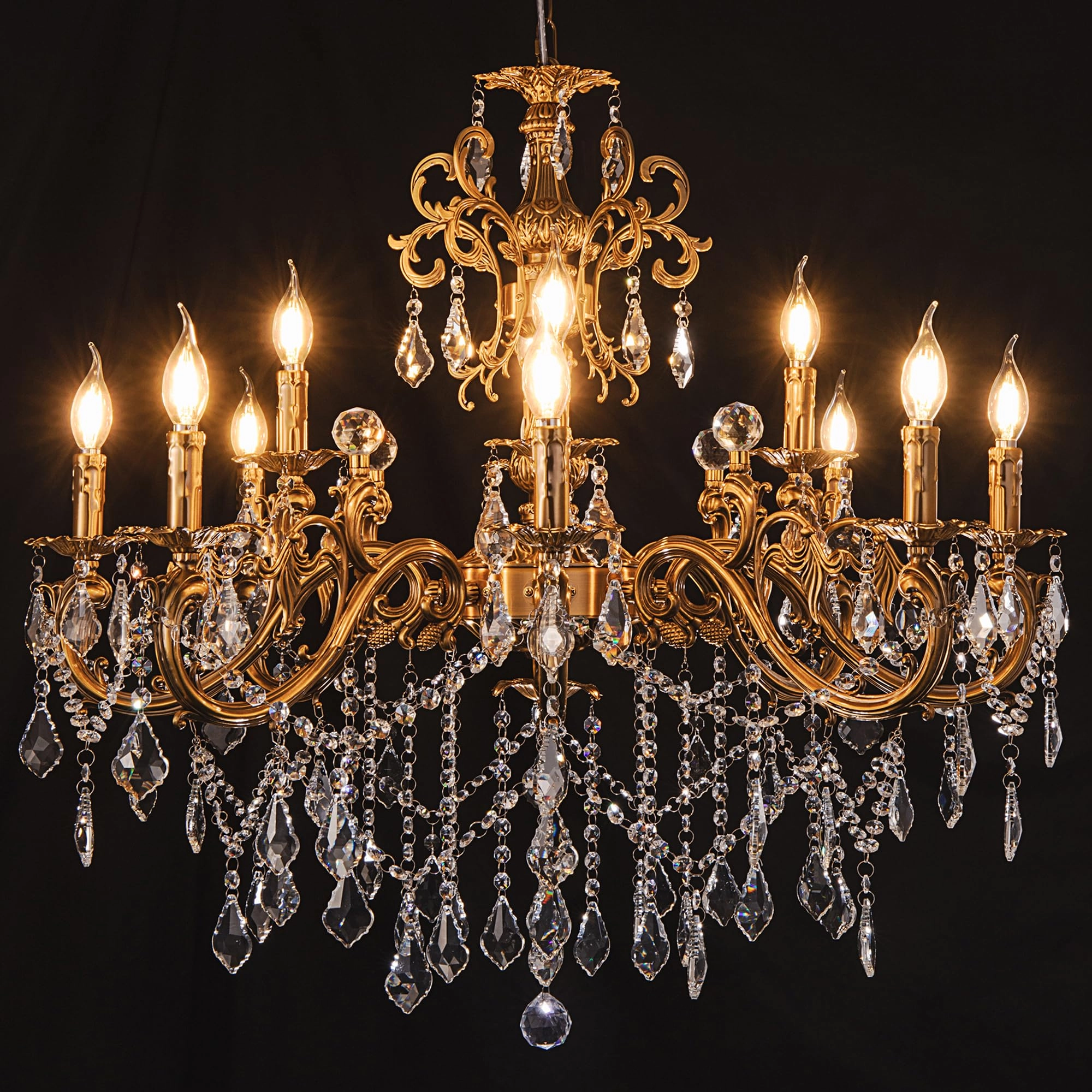Wellmet Maria Theresa Chandeliers - Dimmable