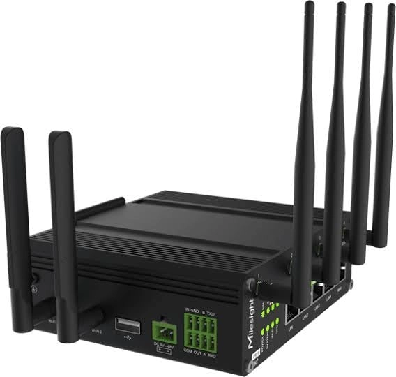 Milesight UR75-504AE-W2 - 5G Wi-Fi 6 600 Mbps 1200 Mbps