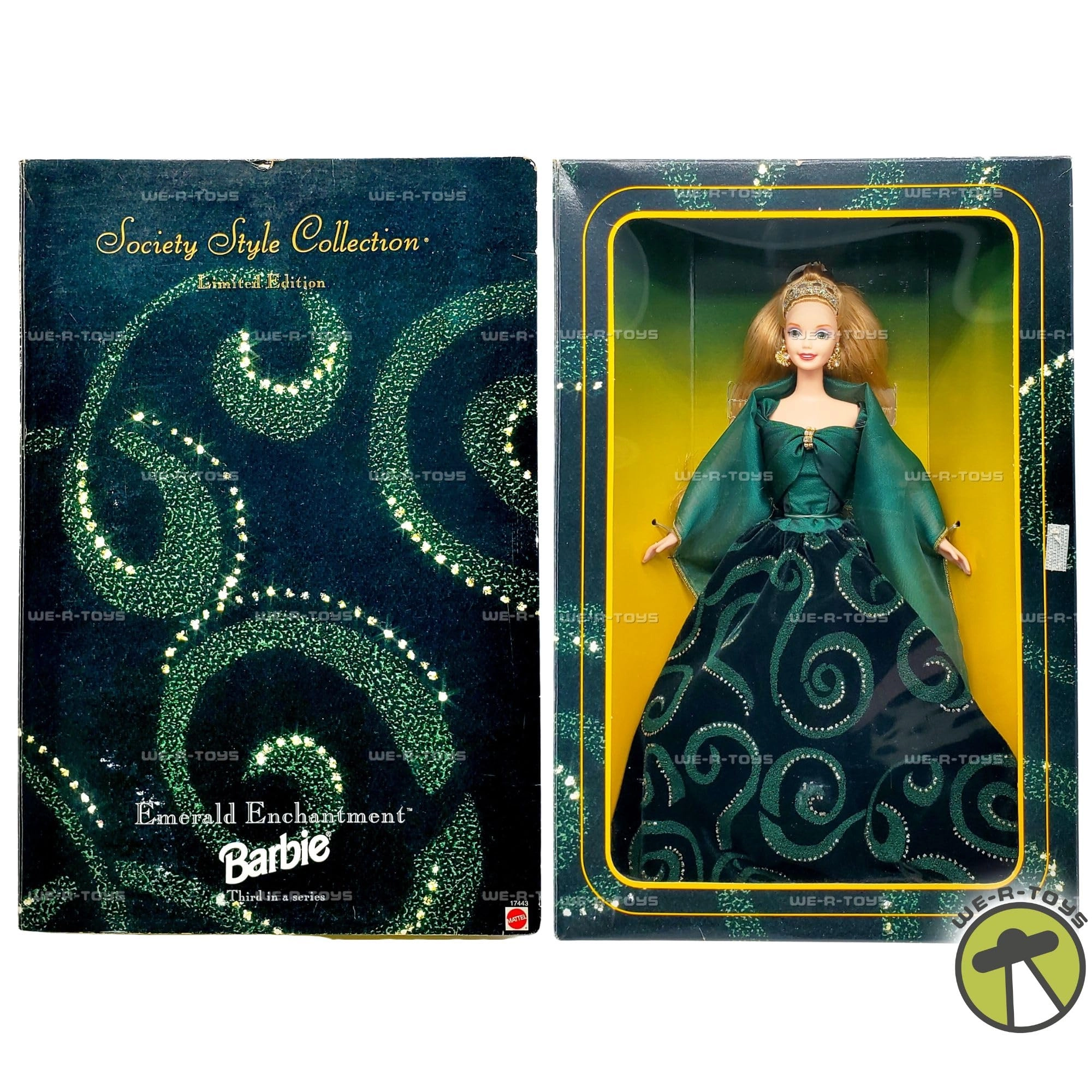 Mattel Barbie Emerald Enchantment - Limited Edition Blonde Green Dress