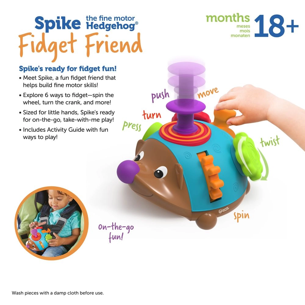 Spike The Fine Motor Hedgehog