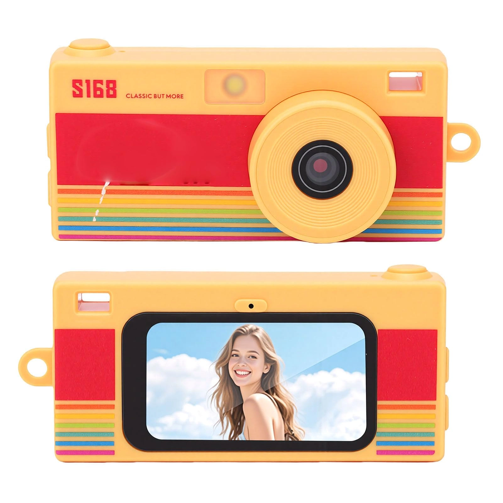 Vikye Mini Keychain Digital Camera
