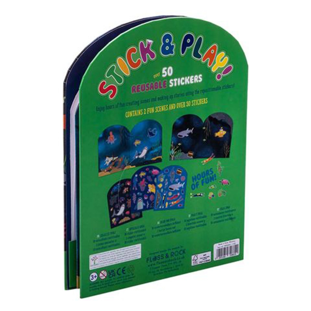 Deep Sea Sticker Book 50 pcs
