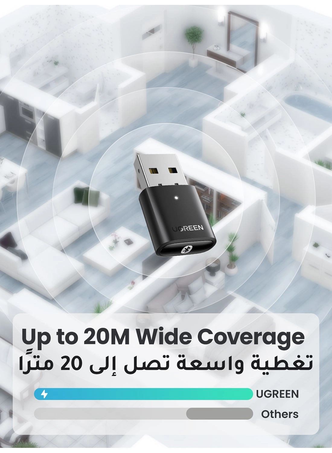 USB Bluetooth Adapter - 5.0 USB