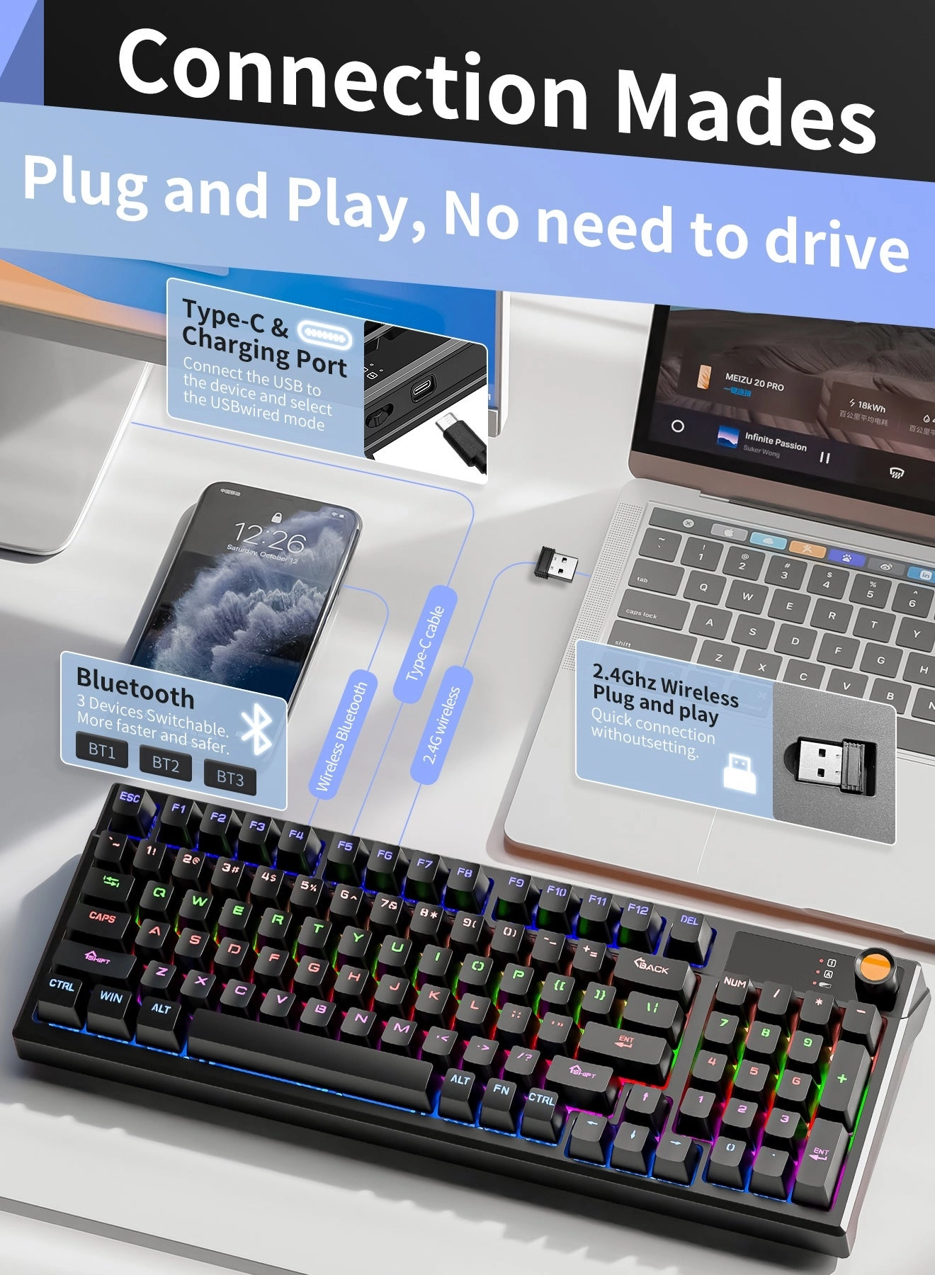 MK95 - Wired/Wireless