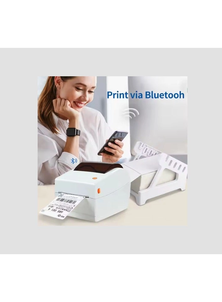 Thermal Shipping Label Printer - USB Bluetooth