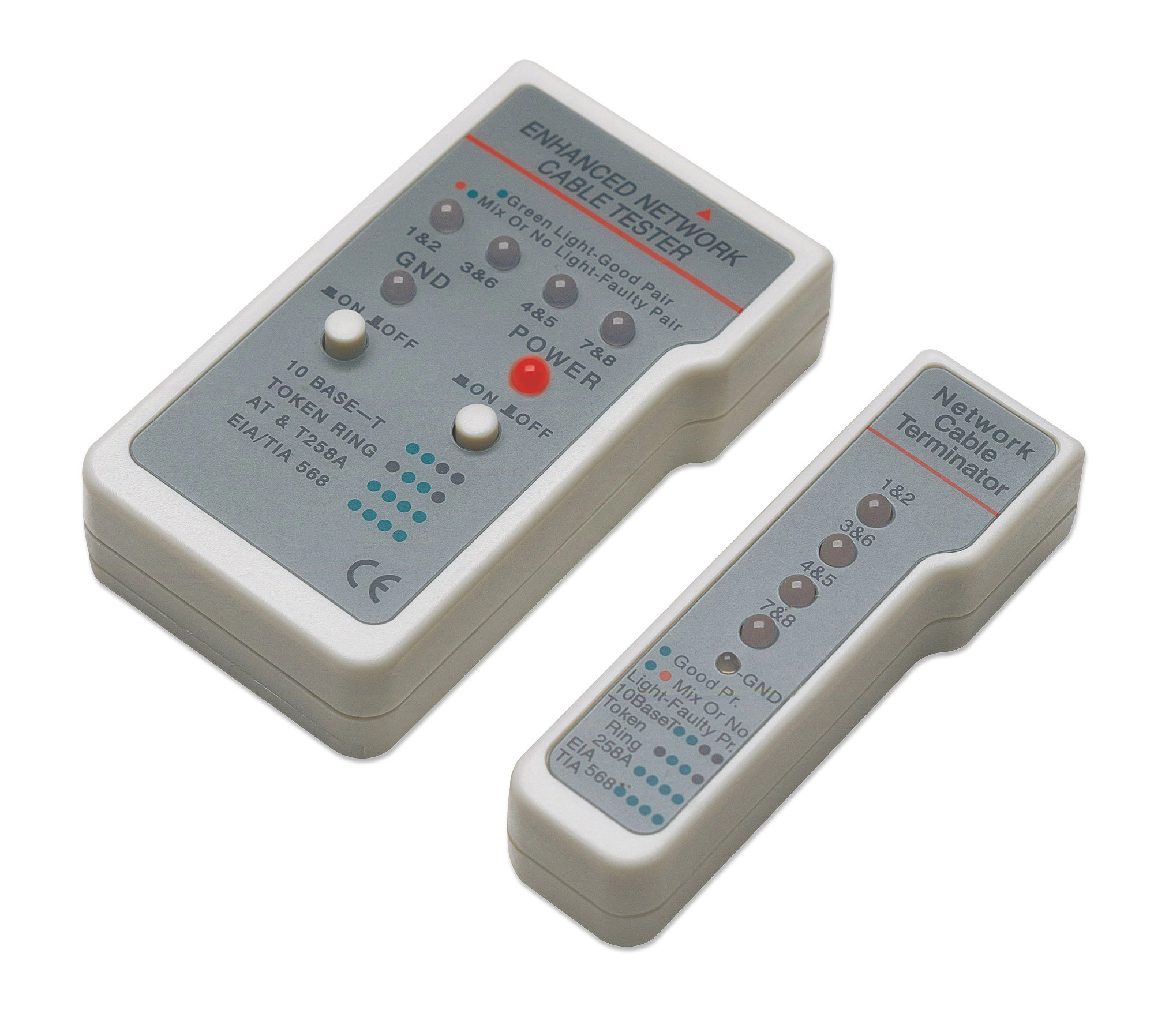 IC Intracom Intellinet Multifunktions-Kabeltester - RJ-45/RJ-11 shielded and unshielded