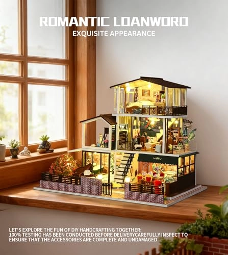 DIY Miniature Dollhouse Kit - 124 scale