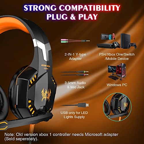 EACH G2000 Wired Headset