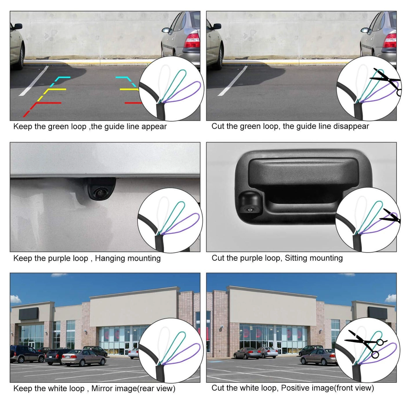 Backup/Front View Camera - 600TVL