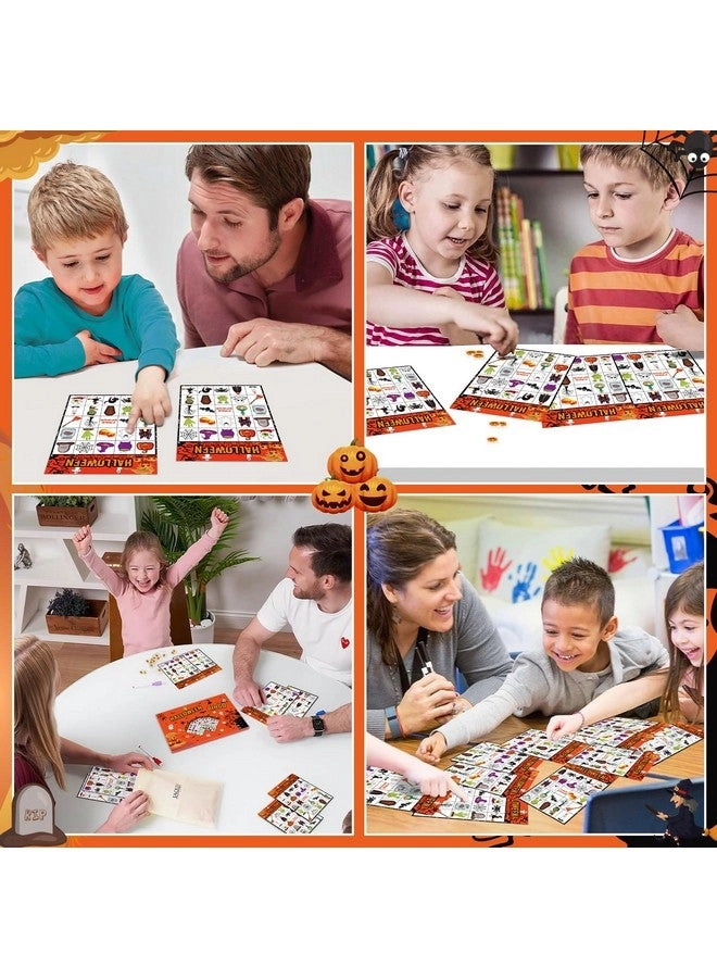 Halloween Bingo Game Cards