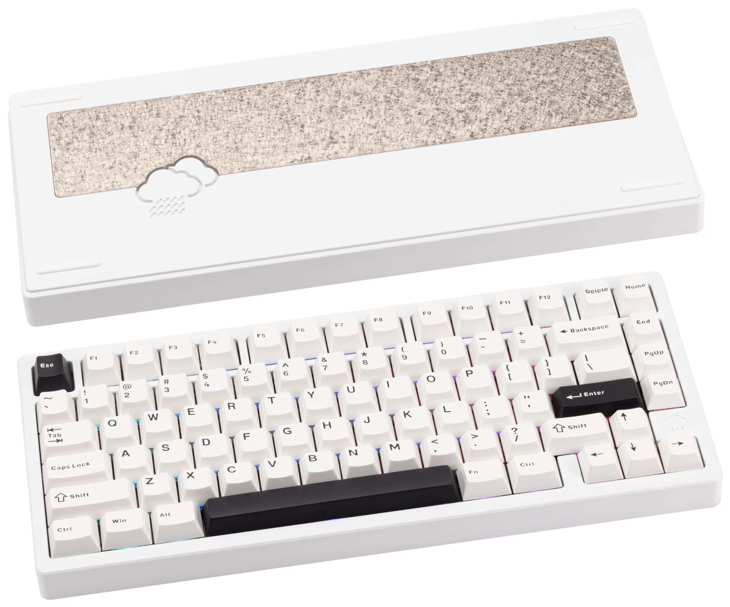 WOBKEY Rainy 75 - QWERTY Wired/Wireless