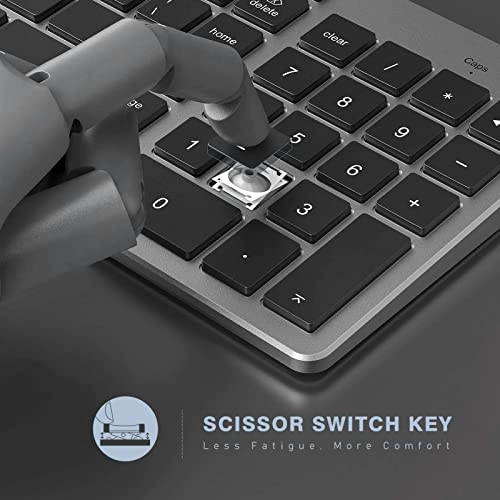 Slim Bluetooth Keyboard - US Wired/Wireless