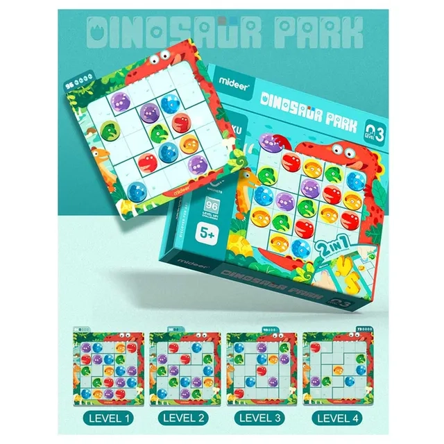 Dinosaur Park Sudoku Game - 5+