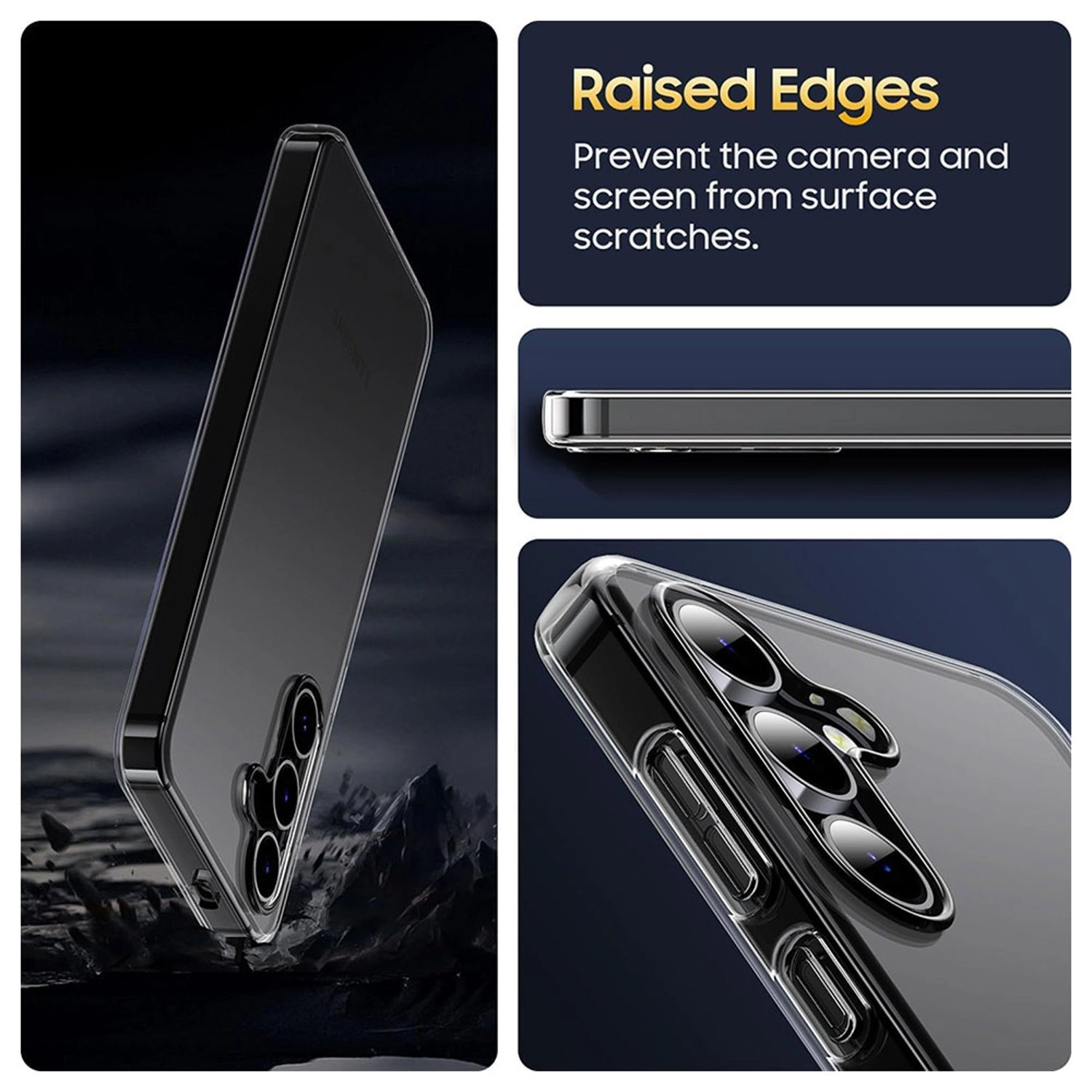 TR-CC2432 Clear Case for Samsung Galaxy S24 Plus