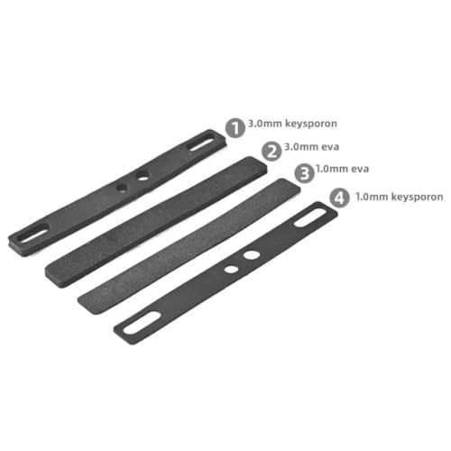Spacebar Foam - 6.25U 4PCS Black
