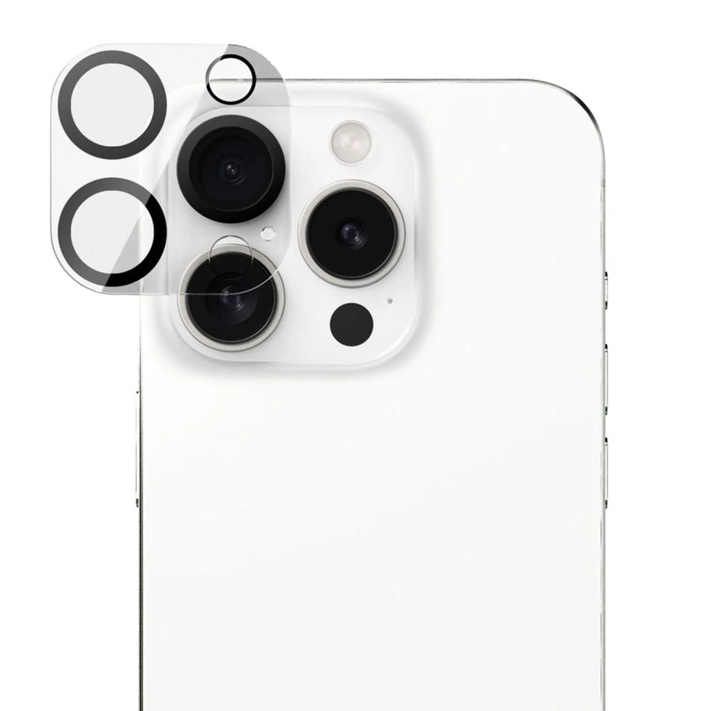 Vonmählen Clear Tempered Glass Camera Lens Protector for iPhone 16 Pro/16 Pro Max