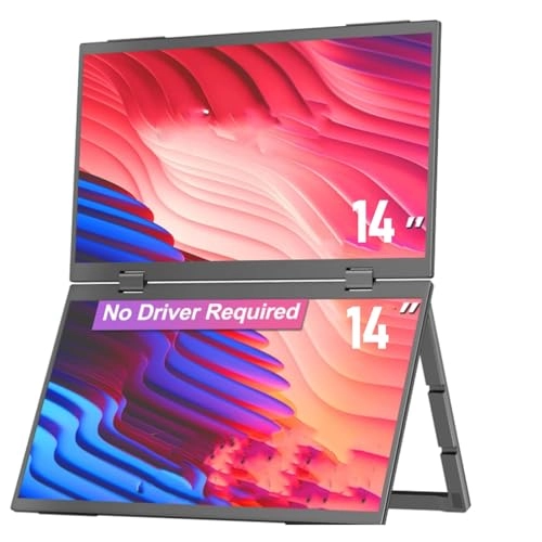 Dual Screen Portable Display - HDR 1080P 14 Inch