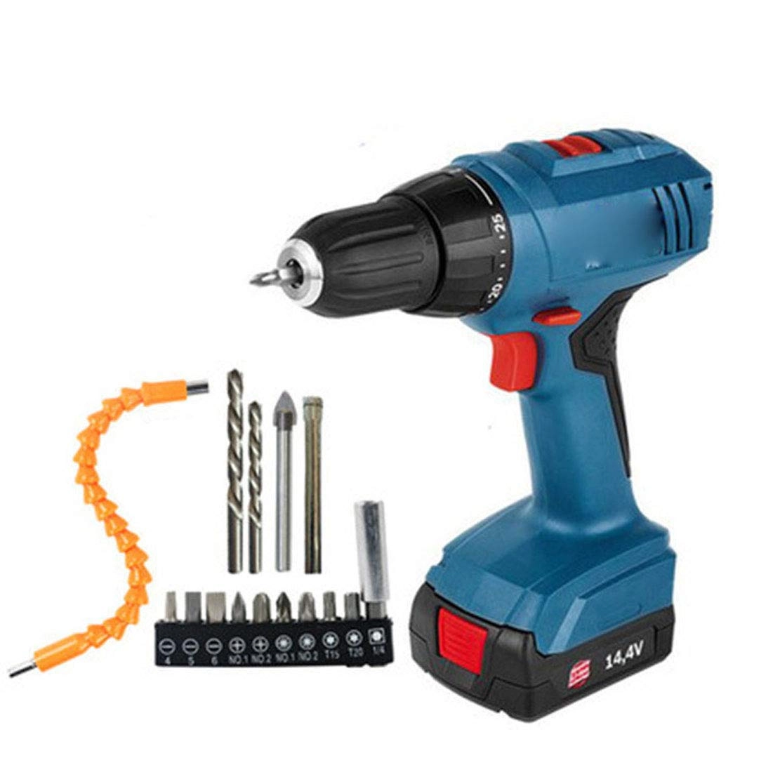 KUANDARYJ Impact Wrench - High torque + Cordless Drill - Rechargeable-Lithium