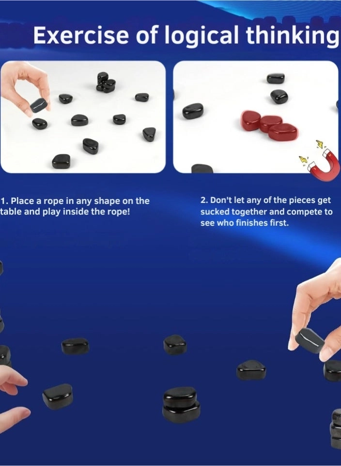 Magnetic Strategy Game - 20-Piece Portable