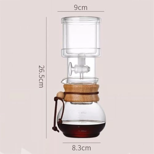 Cold Brew Drip Coffee Maker - 800ml High Borosilicate Glass
