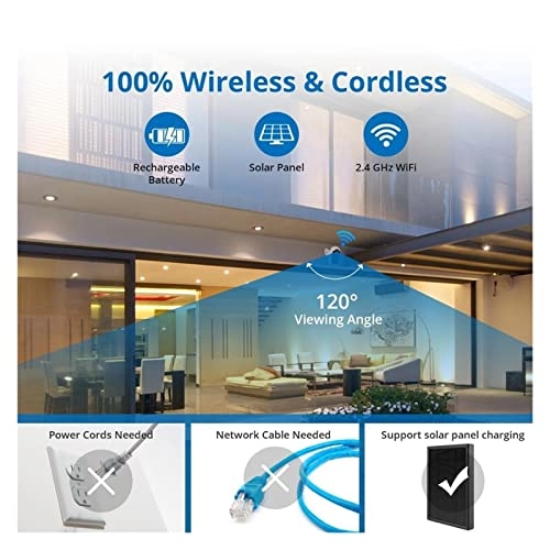 Solar Security Camera 1080P