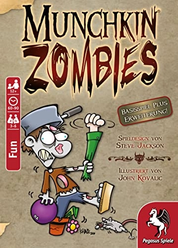 Munchkin Zombies 1 + Munchkin Zombies 2 - Card Game (German)