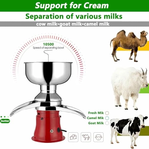 Centrifugal Milk Separator - 5L