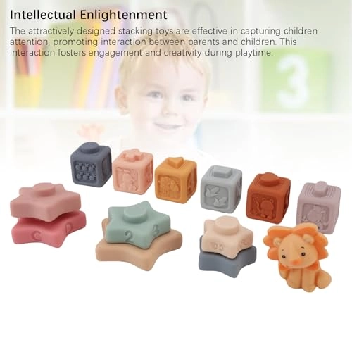 Soft Stacking Lion - 18 months - 3 years 12 pieces