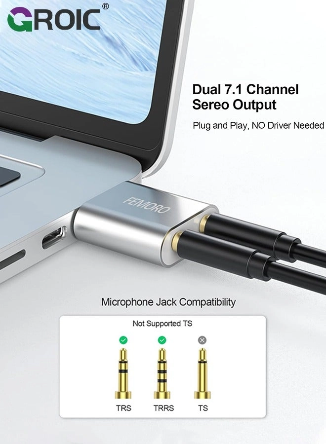 USB Sound Card USB Microphone