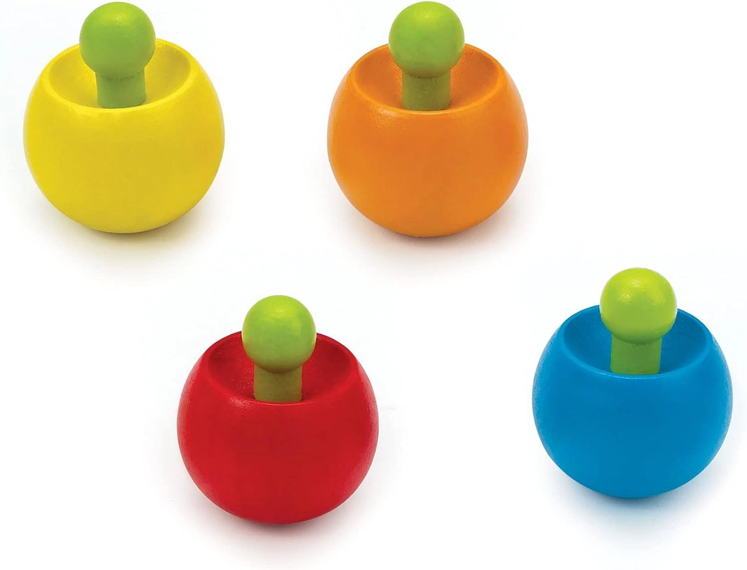 Wooden Top Spinner - 3 +