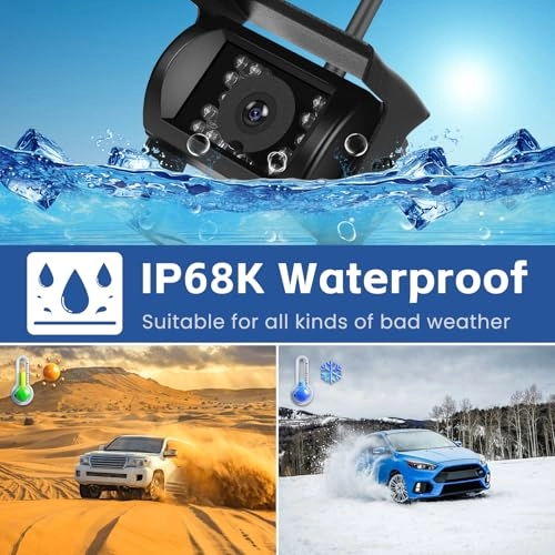 Wireless Digital Reversing Camera Kit - Night vision Wireless 1080P