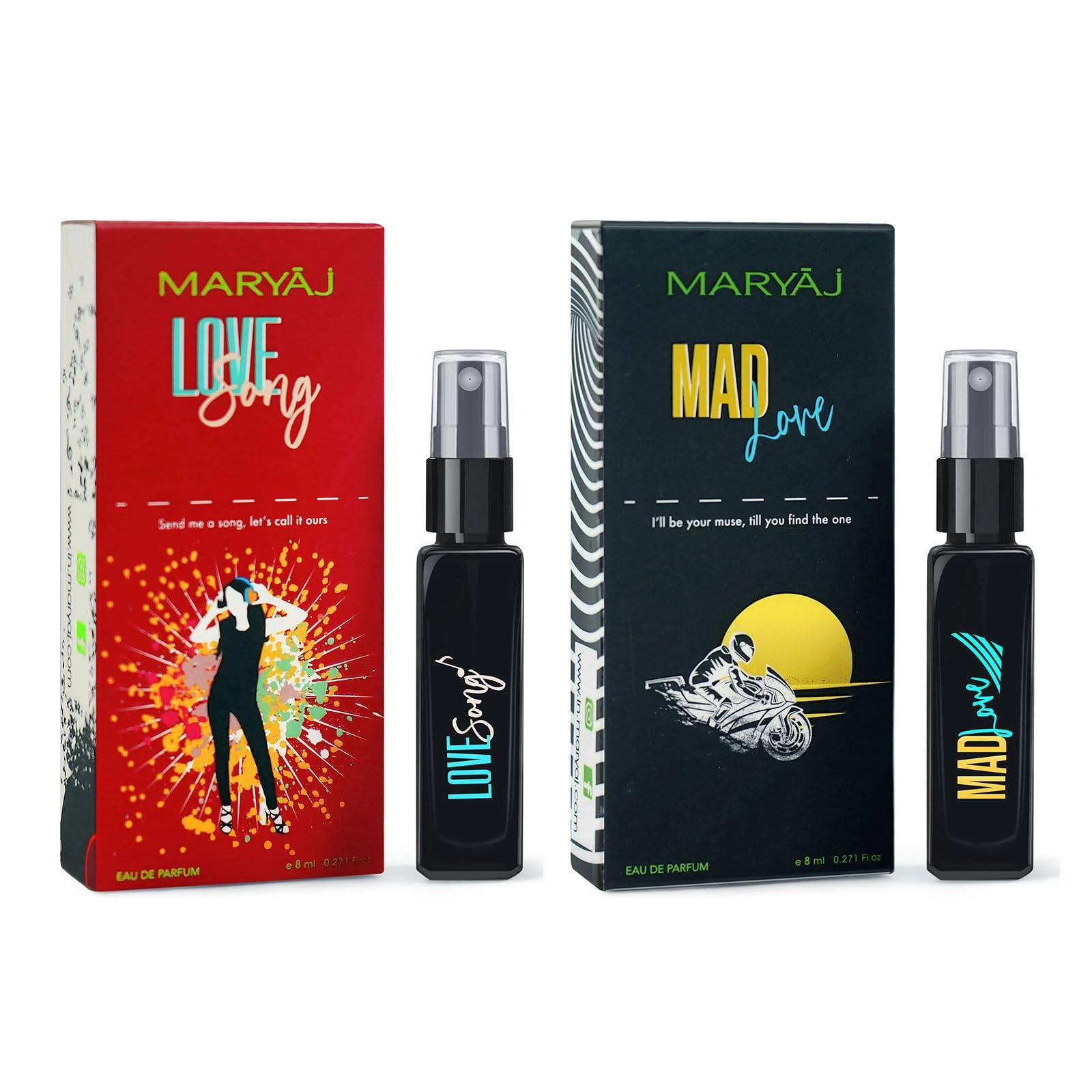 Floressence Perfumes pvt. Ltd Love Song - EDP + Mad Love - EDP