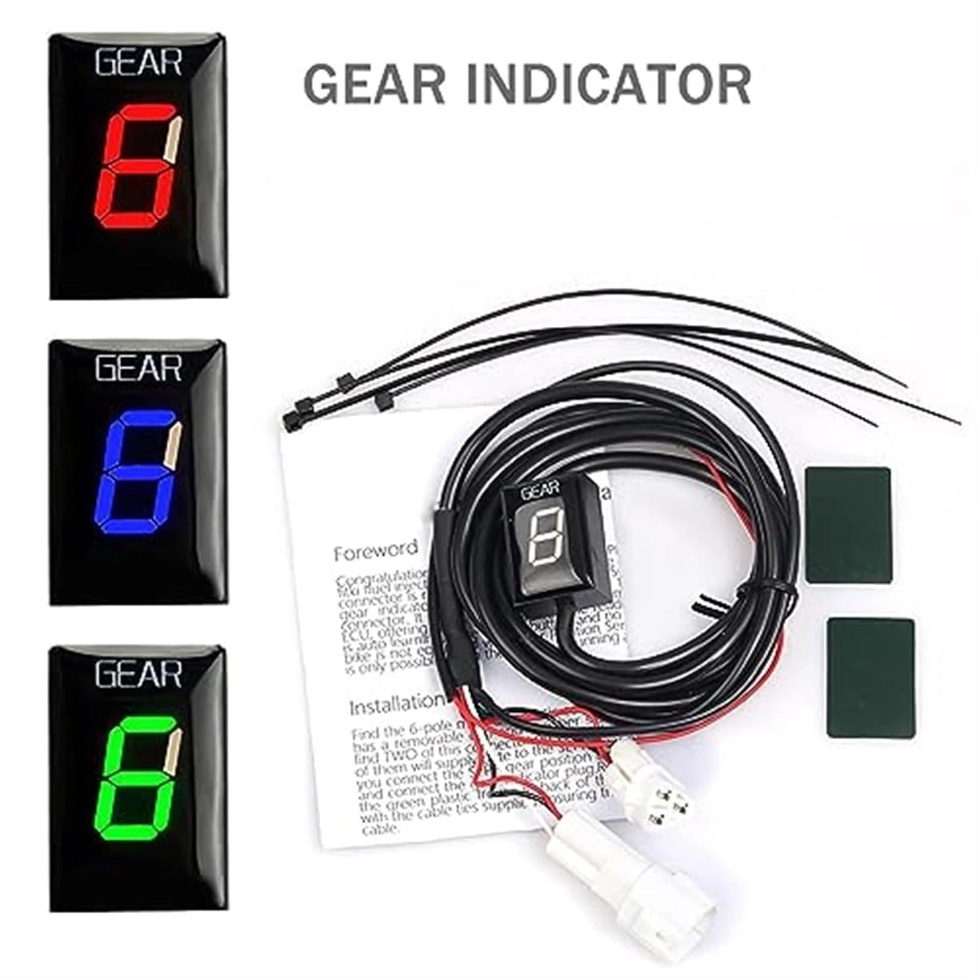 Speed Gear Display Indicator - GSX650F 2008-2015 GSX1000F 2019-2020