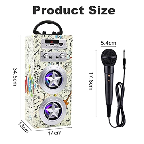 Kids Bluetooth Doodle Pattern Musical Toy