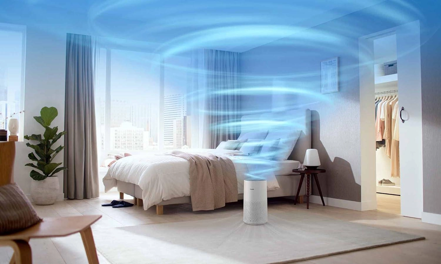 1000 Series Air Purifier - AC1711/90 White