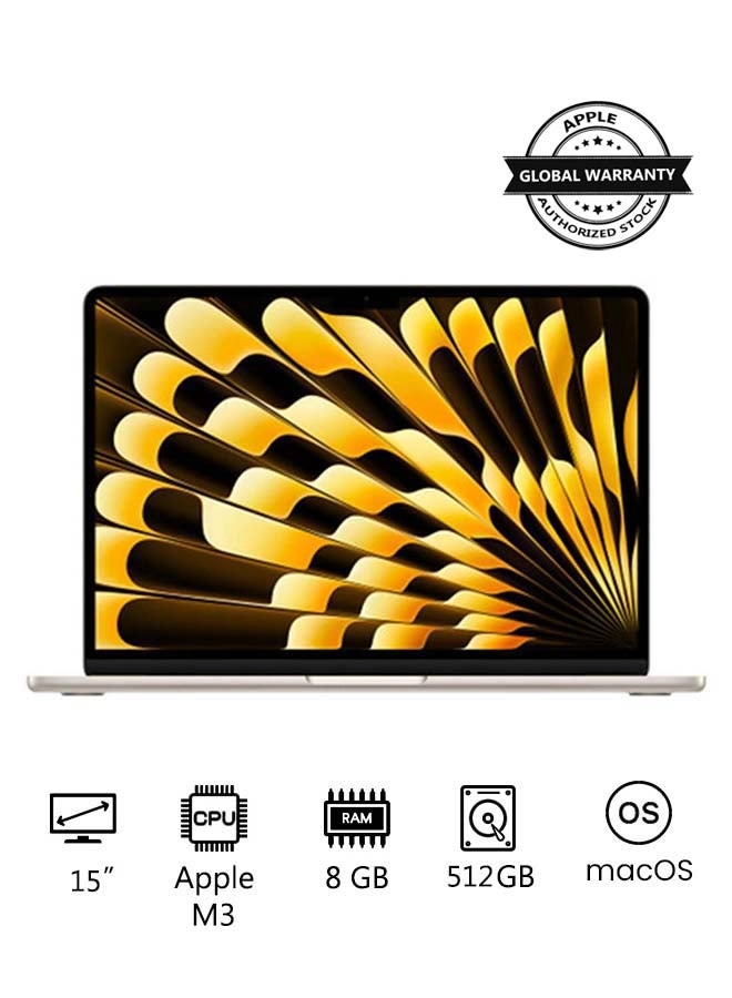 MacBook Air - 15'' M3 8GB 512GB SSD