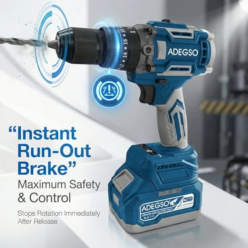 Brushless Cordless Drill Set