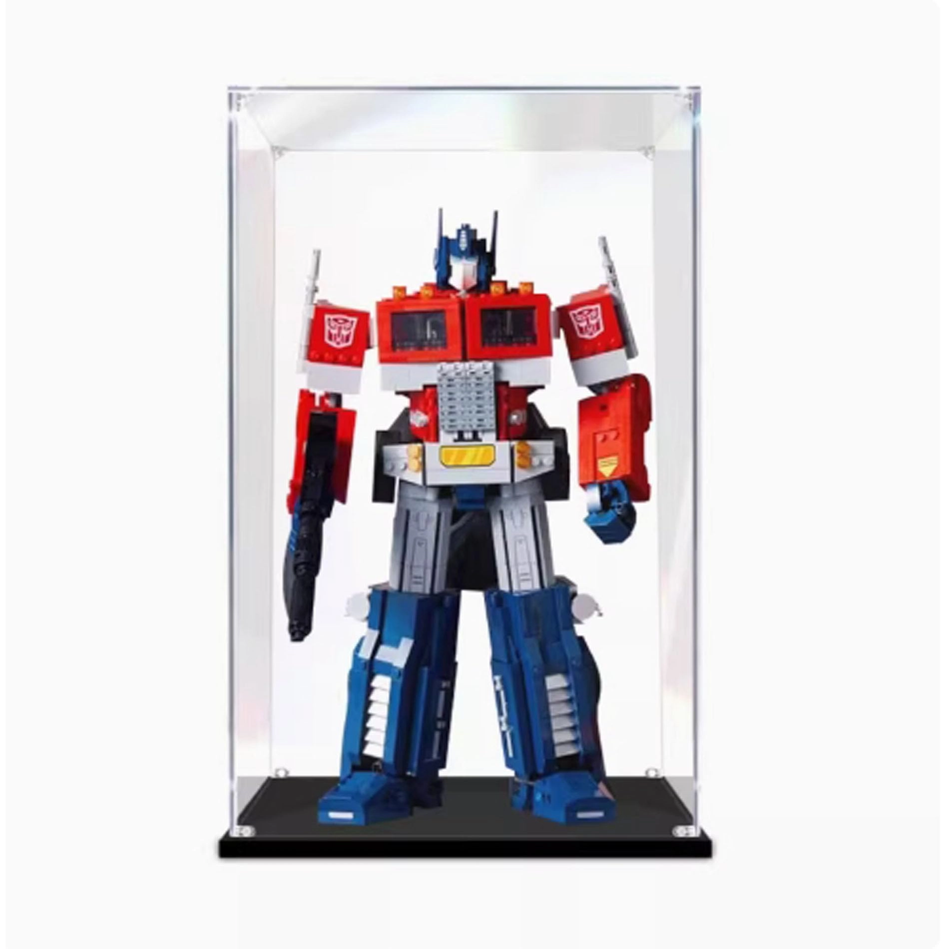 YUANZITIAN Acrylic Clear Display Case for LEGO 10302 Mecha Model