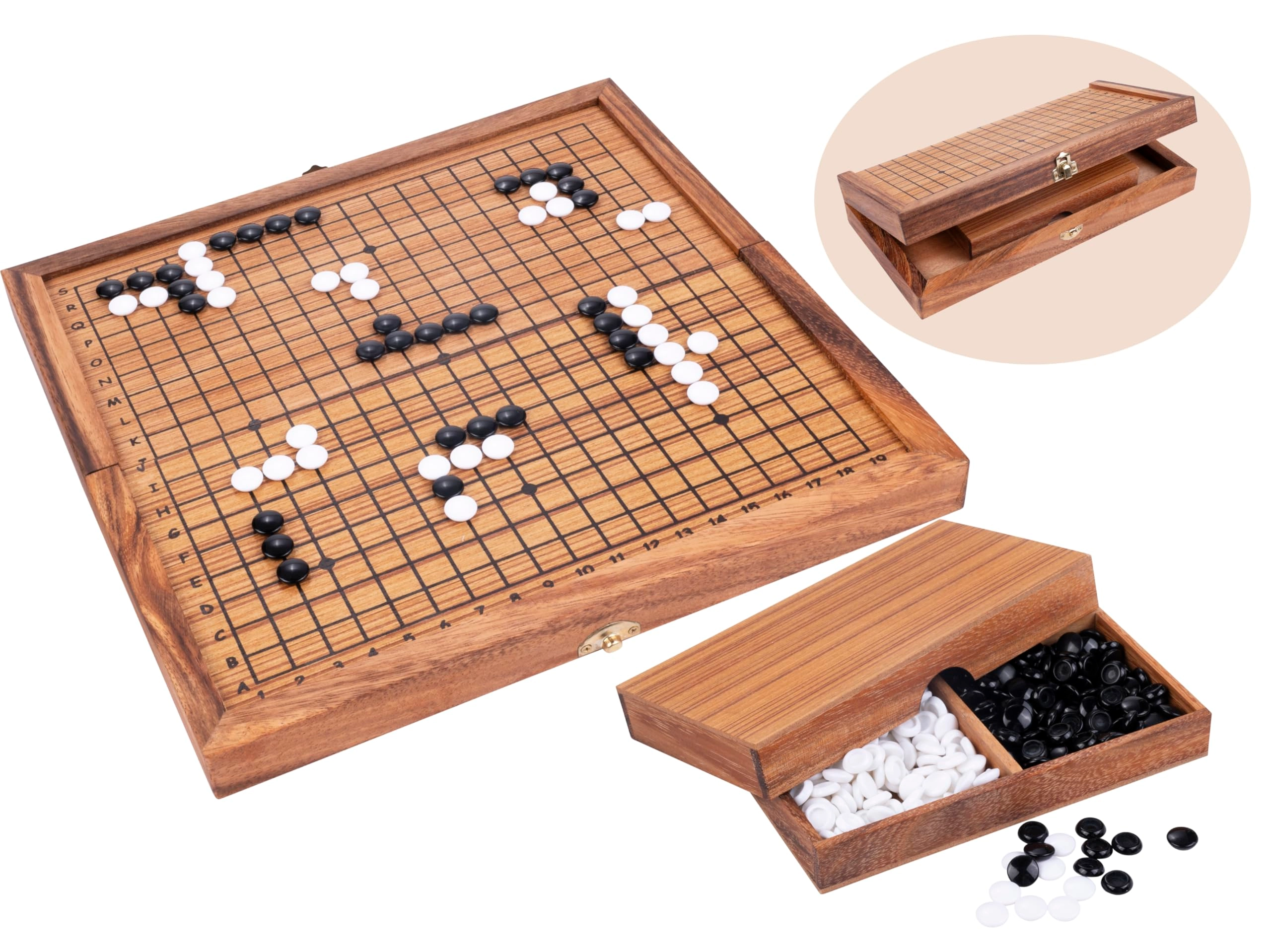 Engelhart Wooden Go Game - Original