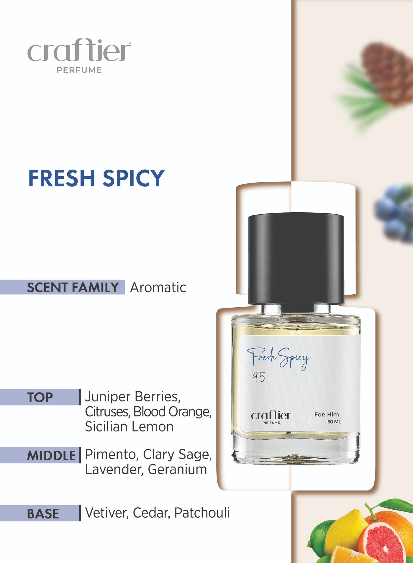 FRESH SPICY Eau de Parfum 50 ml