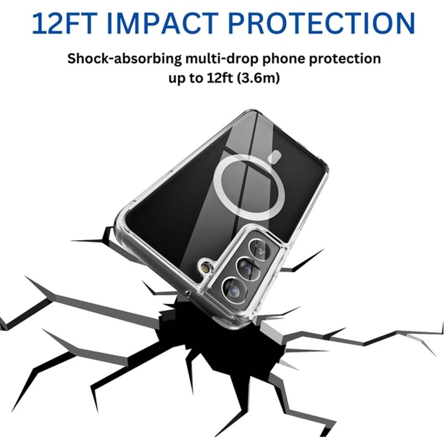 Case Screen Protector - Silicone TPU for Samsung Galaxy S21 FE