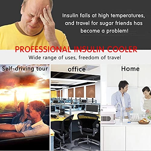 Portable Insulin Refrigerator - 2-8℃ 10200mAH