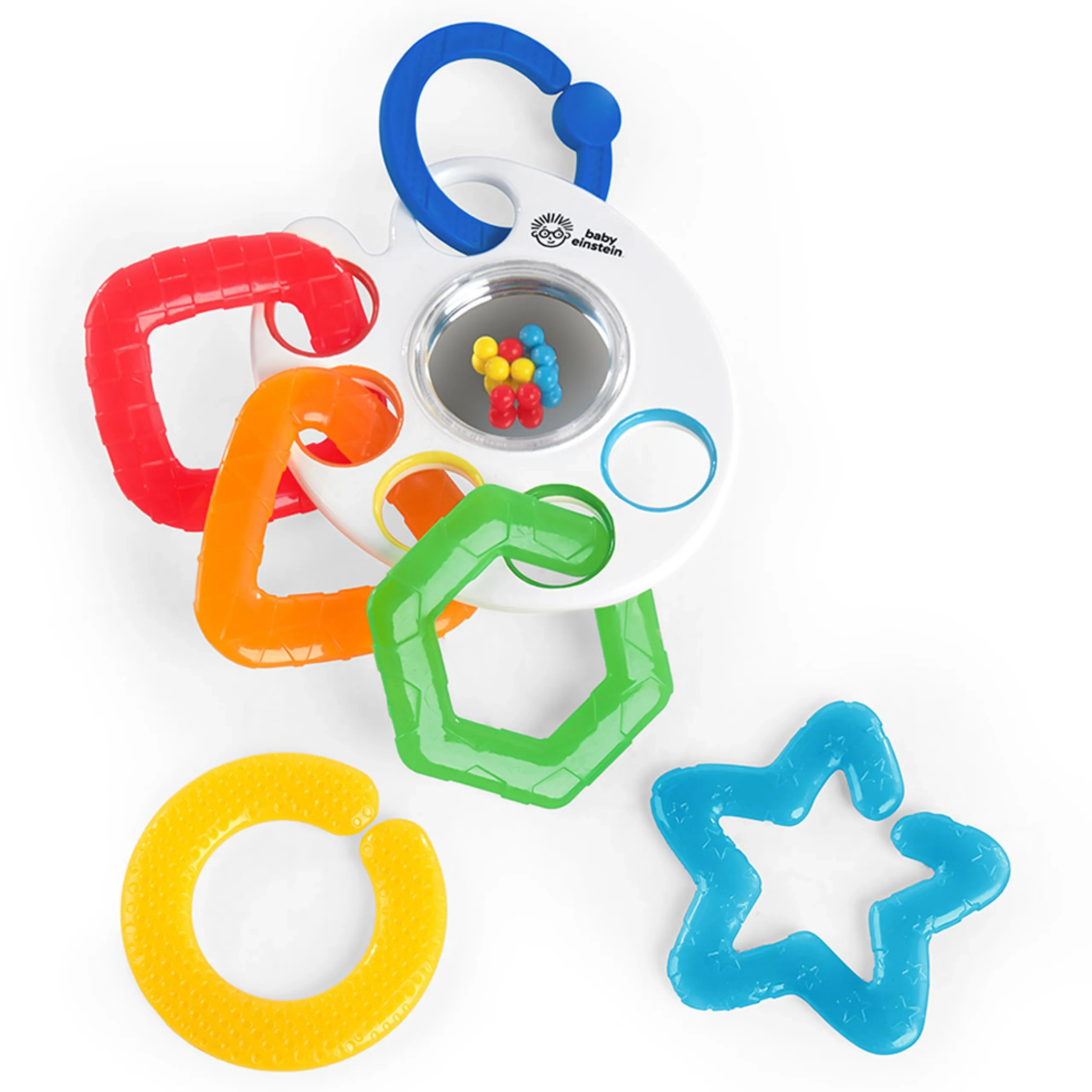 Color Learning Links Ring Toy - Suitable for 0 to 12 mo