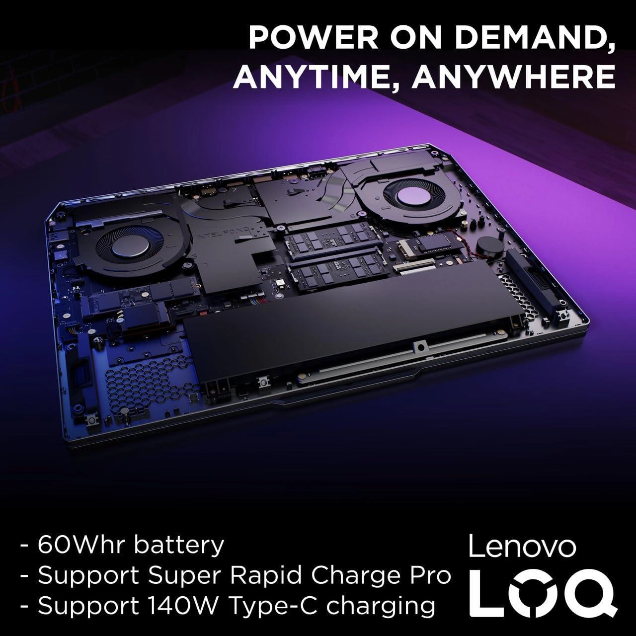 LOQ 15IAX9 83GS0095AX - 15.6'' Core i5-12450HX 24GB DDR5 512GB SSD