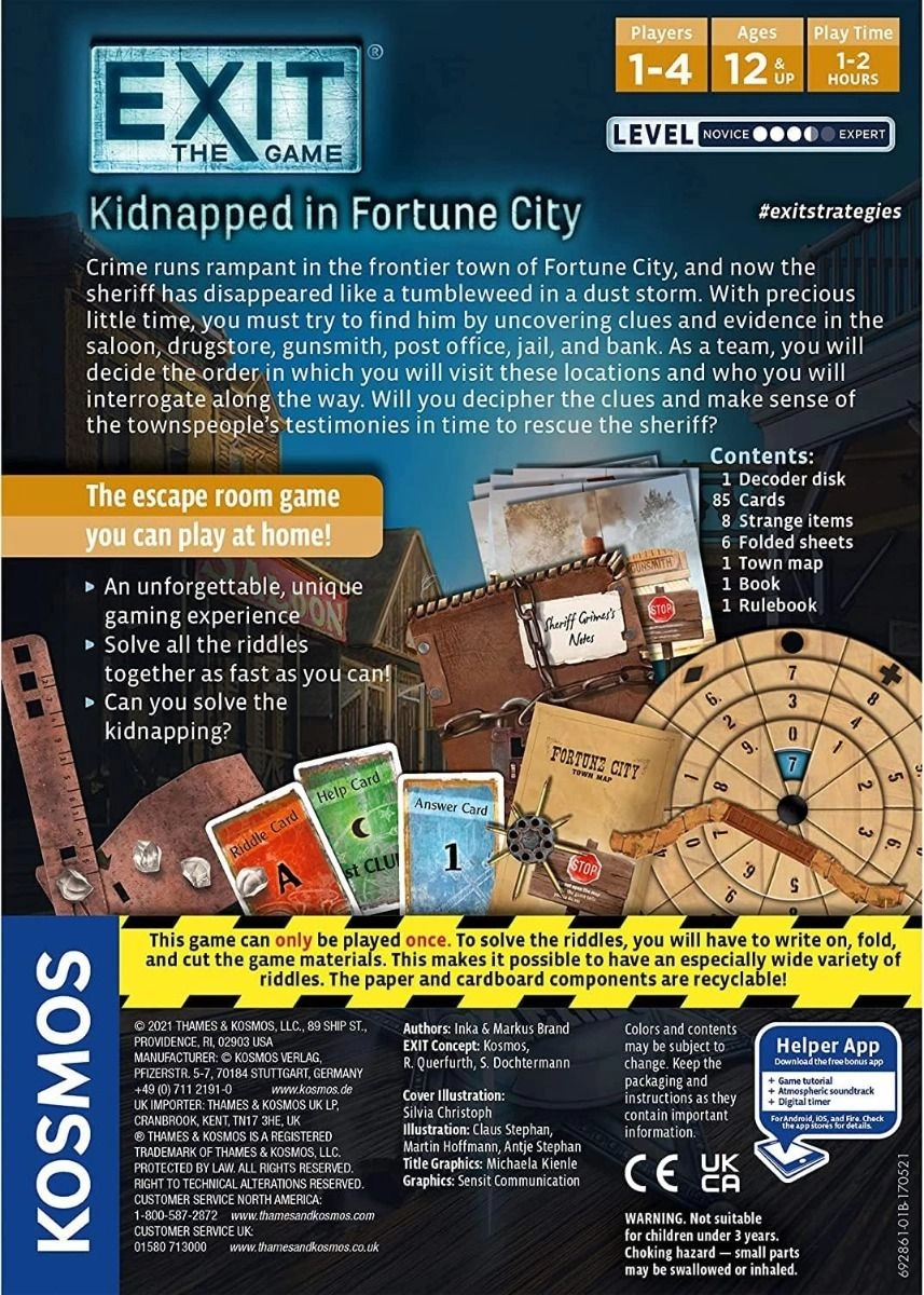 Exit: Kidnapped in Fortune City - 12 +