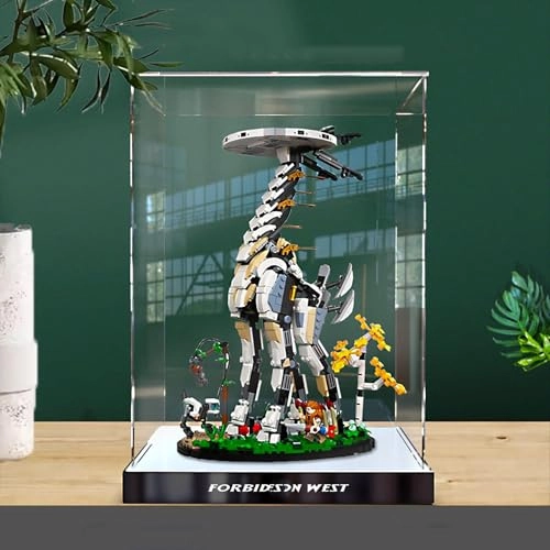Display Case for Lego 76989 - 30 x 20 x 40 cm Black Heightened Base Background
