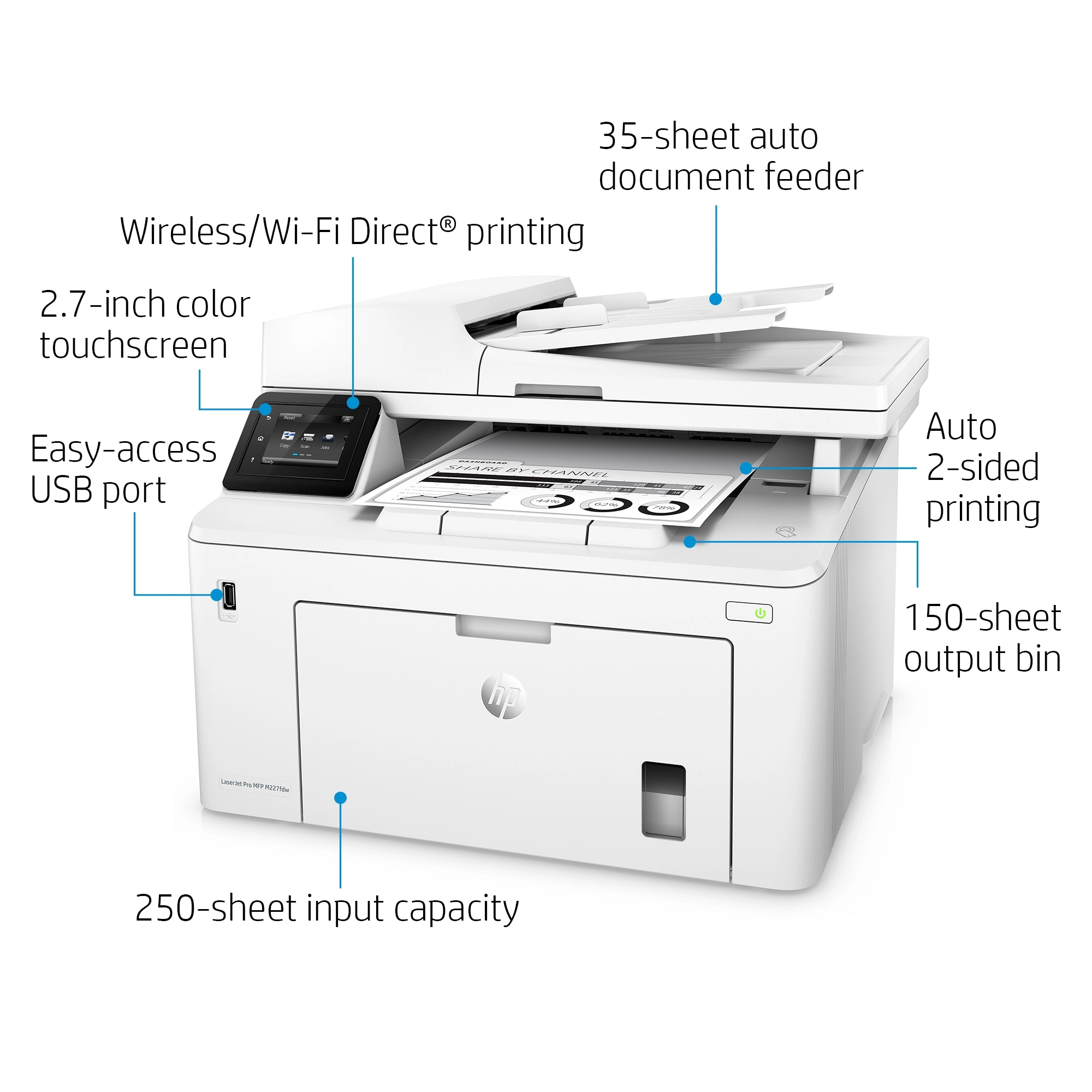 LaserJet Pro M227fdw - Laser