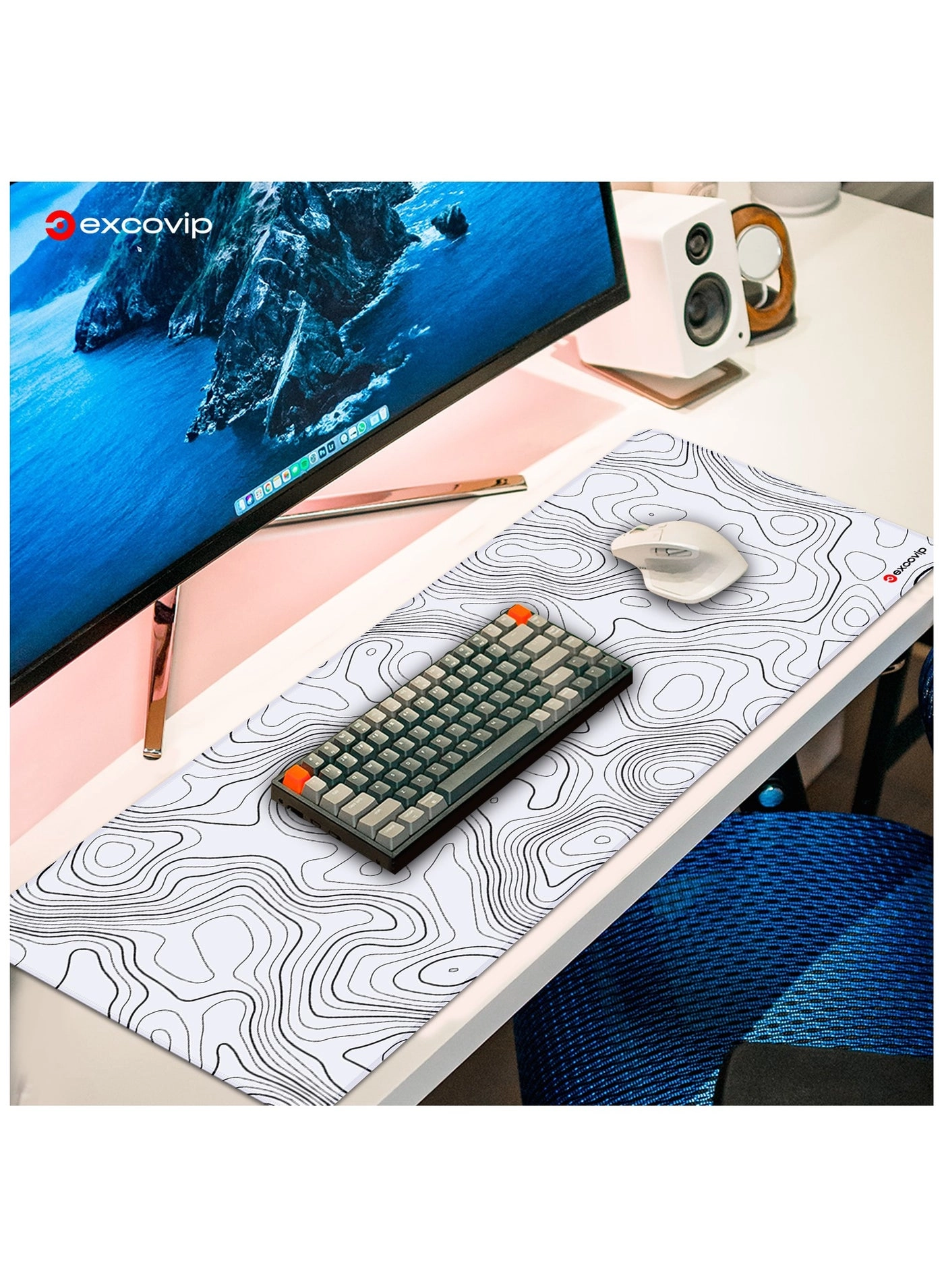 XL Gaming Mouse Pad - 80x30 cm