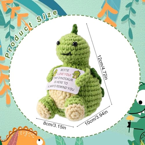 Dinosaur Crochet - 12 cm Cotton