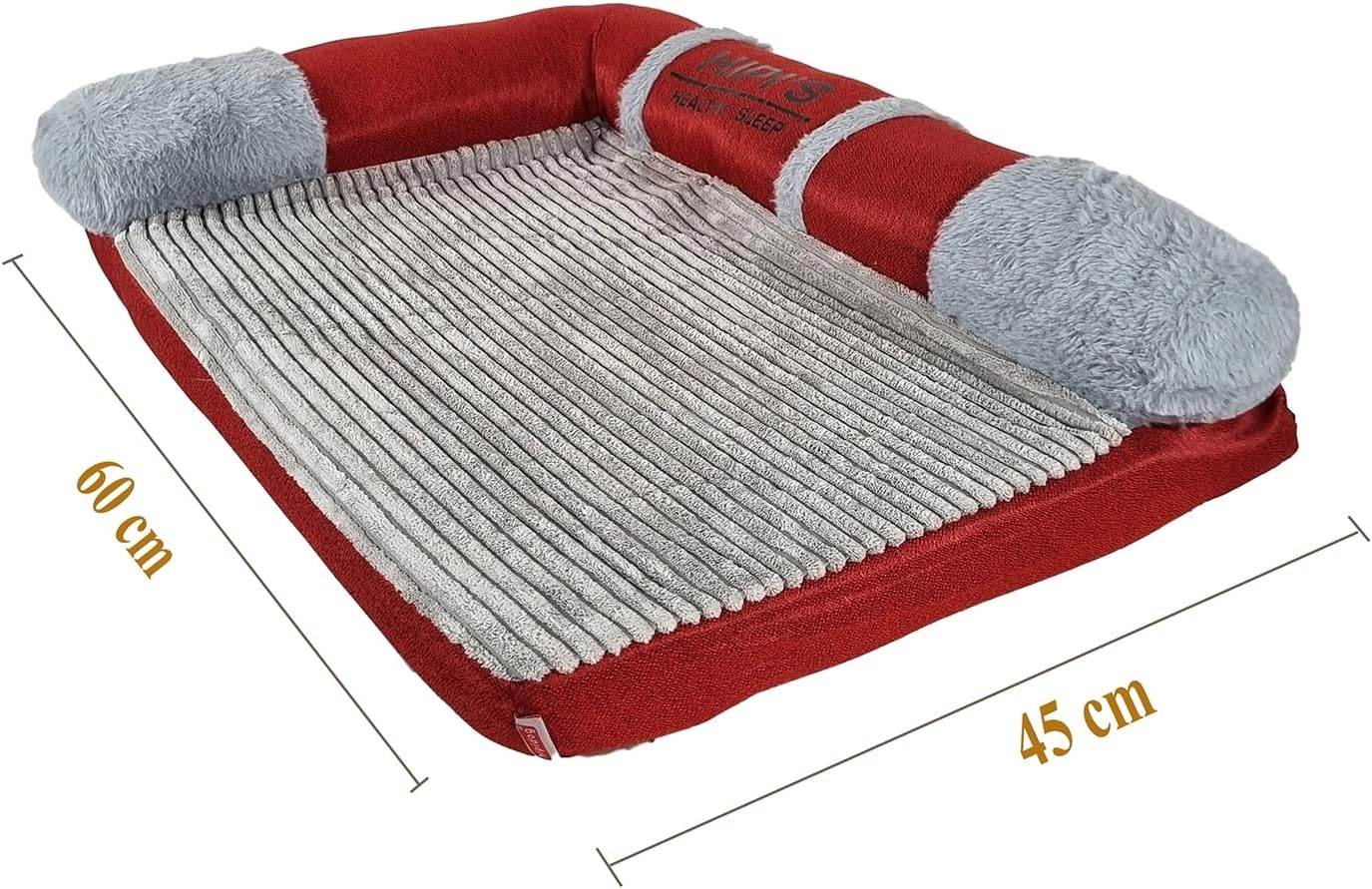 Memory foam dog bed - Orthopedic Small to medium 60 cm